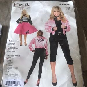 Pink Dolls Satin Jacket🎃👻